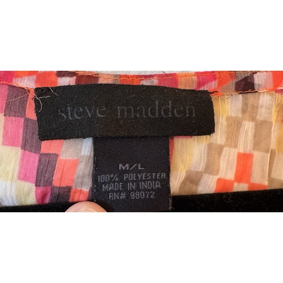 Steve Madden Women's Swimsuit Cover-up size M/L Maxi Sheer Vacation Resort-Wear‎ - Picture 6 of 7